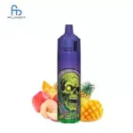 2025 Neuheit RandM Fumot Tornado 30000 Züge Einweg E-Zigarette mit Typ-C und 600 mAh Akku — Pfirsich Mango Ananas (1)
