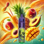 2025 Neuheit RandM Fumot Tornado 30000 Züge Einweg E-Zigarette mit Typ-C und 600 mAh Akku — Pfirsich Mango Ananas (2)