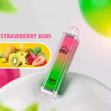 ANU Crystal 10000 Züge Erdbeere Kiwi 0% 2% 3% 5% Niedriger Nikotingehalt 2025 Neues Modell Direkt vom Hersteller Großhandel Hohe Qualität Ausgezeichneter Geschmack Expressversand (1)