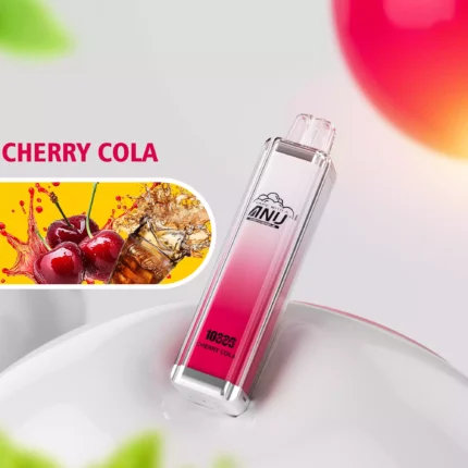 ANU Crystal 10000 Züge Kirsche Cola Vape Einweg E-Zigaretten Direkt ab Werk Großhandel Top Qualität Ausgezeichneter Geschmack Schnelle Lieferung 0% 2% 3% 5% Niedriger Nikotingehalt (7)