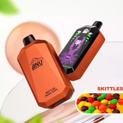 ANU Star 30000 Züge Skittles Einweg E-Zigaretten Fabrikverkauf Großhandel Hohe Qualität Rascher Versand 0% 2% 3% 5% niedriger Nikotingehalt (7)