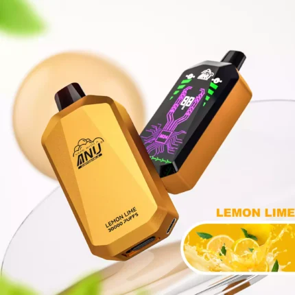 ANU Star 30000 Züge Zitrone Limette 0% 2% 3% 5% niedriger Nikotingehalt E-Zigaretten Originalhersteller Großhandel Hohe Qualität Guter Geschmack Schneller Versand