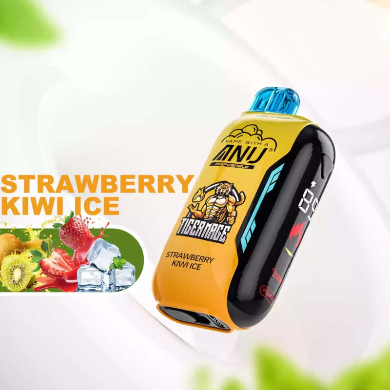 ANU Vista 30000 Züge Erdbeere Kiwi Eis Einweg E-Zigaretten Fabrik Großhandel Premium Qualität Angenehmer Geschmack Schneller Versand 0% 2% 3% 5% Niedriger Nikotingehalt (2)