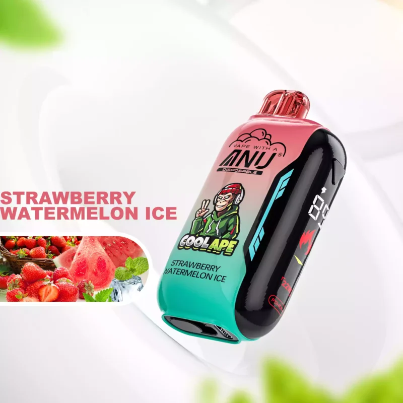ANU Vista 30000 Züge Erdbeere Wassermelone Eis E-Zigaretten 2025 Neues Modell Originalhersteller Großhandel Hochwertig Guter Geschmack Expressversand 0% 2% 3% 5% niedriger Nikotingehalt (3)