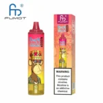Direkt vom Hersteller RandM Tornado 15000 Züge Einweg E-Zigarette mit 25 ml E-Liquid – Pfirsich Eis Geschmack (1)