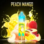 Direkt vom Hersteller RandM Tornado 15000 Züge Einweg E-Zigarette mit 25 ml E-Liquid – Pfirsich Mango Geschmack (2)