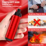 Einzelverkauf AL FAKHAR 8000 Züge F18 Einweg E-Zigarette mit 5 mg Nikotin und 600 mAh Akku – Doppelapfel Geschmack (3)